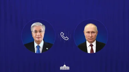 Токаев провел телефонный разговор с Путиным