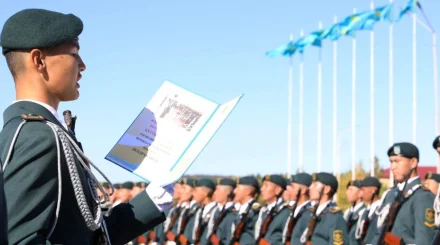 Военному колледжу имени Шокана Уалиханова исполнилось 30 лет