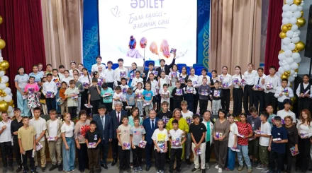 Партия «Әділет» приобщает подрастающее поколение к культуре и искусству
