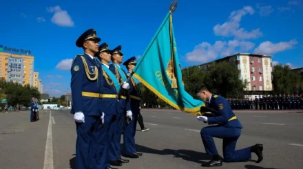 Около 70 выпускников Военного института Сил воздушной обороны получили первые офицерские звания