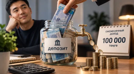 Сколько нужно положить на депозит, чтобы получать по 100 тыс. теңге в месяц