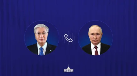 Токаев поздравил Путина с выборами в Государственную Думу