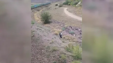 Железнодорожники спасли блуждающего по степи четырехлетнего ребенка