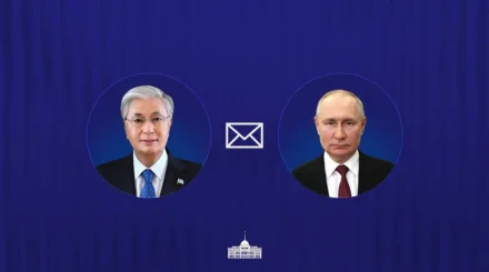 «Укрепят статус державы»: о чём Токаев написал Путину после выборов в Госдуму