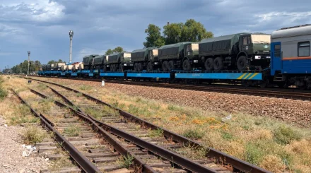 Военная техника ОДКБ направится через Казахстан в Россию