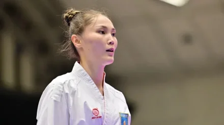 Каратистка Асель Канай завоевала серебро Азиатских игр