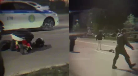Пешеход погиб под колесами мотоцикла в Петропавловске (ВИДЕО)