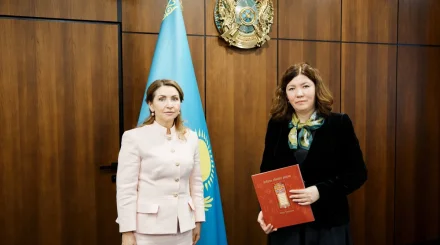 Жұлдыз Сүлейменова мен Наталья Бочарова білім беру саласындағы ынтымақтастық мәселелерін талқылады