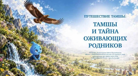 Капля по имени Тамшы стала героиней сказок, написанных учителями Приаралья