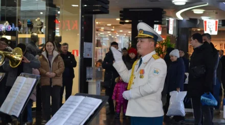   Оралда Ұлттық ұланның әскери оркестрі тұрғындарға ерекше көңіл-күй сыйлады   