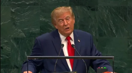 Иран покинул зал, Россия услышала угрозу санкций: главное из речи Трампа на Генассамблее ООН