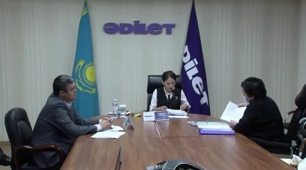 Депутат Курултая Айжан Аймаганова провела прием граждан в партии “Әділет”