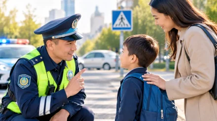 ІІМ Әкімшілік полиция комитеті балалар мен ата-аналарға үндеу жасады