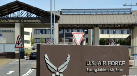 В Германии разбился американский истребитель F-16: пилот выжил