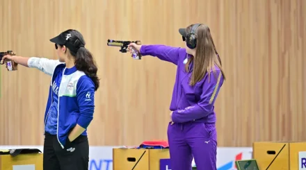 Валерия Попелова нысана көздеуден Азия ойындарында үздік ондыққа кірді