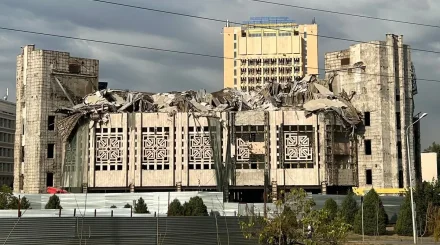 Алматыда Студенттер сарайы опырылды: ҚазҰУ мәлімдеме жасады