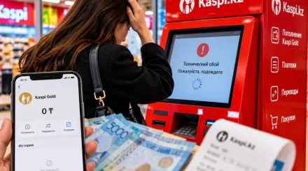Клиенты Kaspi жалуются на проблемы с зачислением денег
