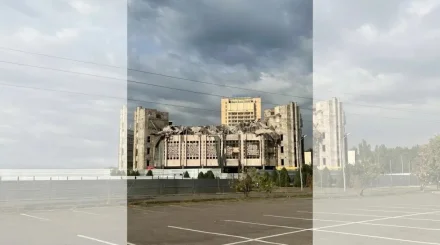 ҚазҰУ-да Студенттер сарайының шатыры опырылды