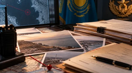 На Каспии погибли девять казахстанских военных