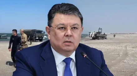 Гибель военных на Каспии: Канат Бозумбаев выехал на место