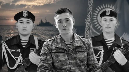 Маңғыстаудан қаза тапқан үш әскери қызметшінің денесі Оралға жеткізілді