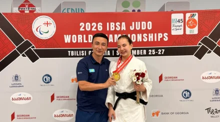 Казахстанка Альфия Тлеккабыл стала чемпионкой мира по пара дзюдо
