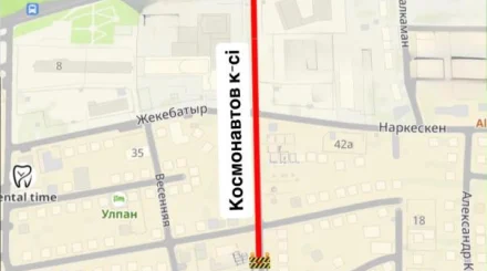 Астанада 12 автобус бағытының қозғалыс сызбасы уақытша өзгертілді