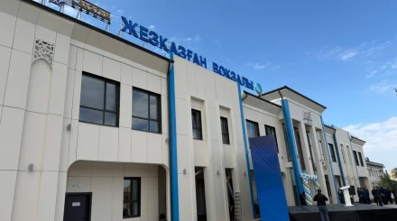 В области Ұлытау за один день открыли четыре железнодорожных вокзала