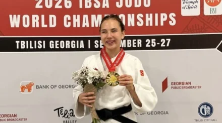 Казахстанка стала чемпионкой мира по парадзюдо