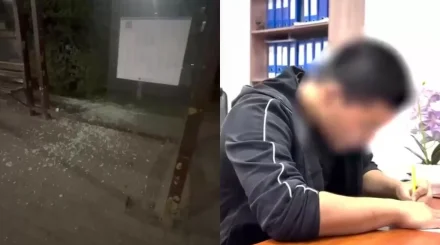 Астанада жасөспірім аялдамаға зақым келтіргені үшін жауапқа тартылды