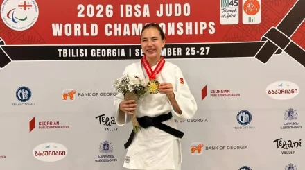Казахстанка завоевала золото чемпионата мира по парадзюдо