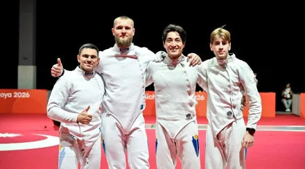 Казахстанские шпажисты завоевали золото Азиатских игр в Японии