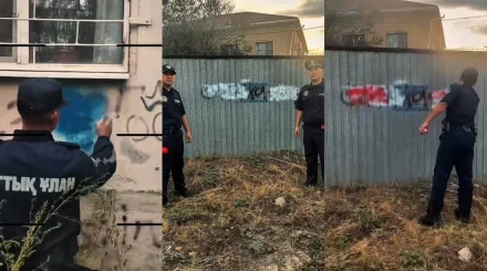 Ақтөбеде заңсыз граффити салудың 23 дерегі анықталды