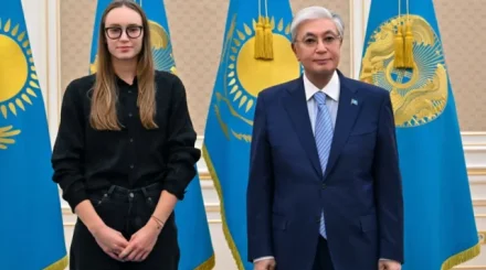 Президент Елена Рыбакинамен кездесті