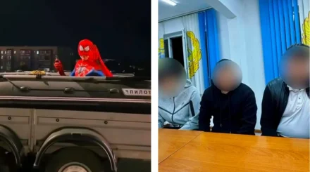 «Өрмекші адам» көлік тіркемесінде: Семейде үш адам жазаланды