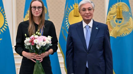  Президент Елена Рыбакинаны «Барыс» орденімен марапаттады 