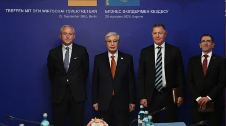   Мемлекет басшысы D.A.R. Metall AG басқарма төрағасы Кристиан Артнерді қабылдады   