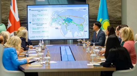 До 5 млн тонн в год: британским парламентариям показали возможности маршрута через Каспий