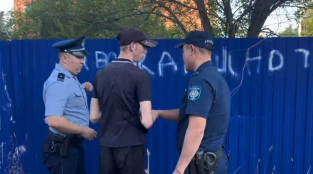  БҚО-да заңсыз граффити салған жігіт 5 тәулікке қамалды 