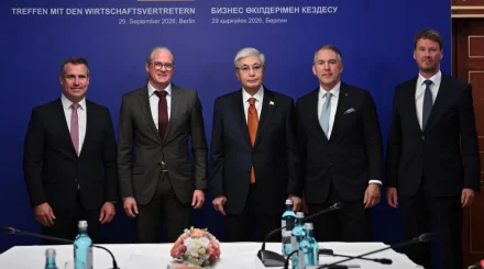  Президент Deutsche Bahn компаниялар тобының басшыларымен кездесті 