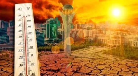 Лето 2026 года стало самым жарким в Казахстане за 85 лет