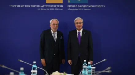 Президент Касым-Жомарт Токаев принял председателя наблюдательного совета Aurubis AG Фрица Варенхольта