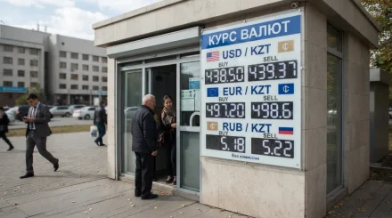 Доллар опустился ниже 440 тенге: курсы валют на 30 сентября