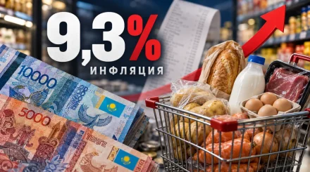 Инфляция в 9,3% не остановила подорожание жизни в Казахстане