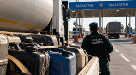 Более 80 тонн ГСМ пытались вывезти из Казахстана в сентябре