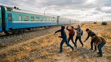 Шымкентте пойыз терезесін сындырған бес жасөспірім анықталды