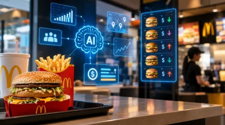 ИИ помогает McDonald’s устанавливать цены на бургеры