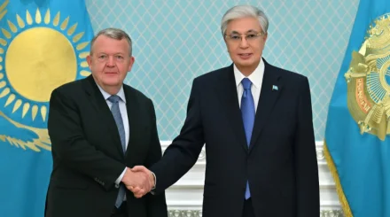   Қасым-Жомарт Тоқаев Данияның Сыртқы істер министрі Ларс Лёкке Расмуссенді қабылдады   