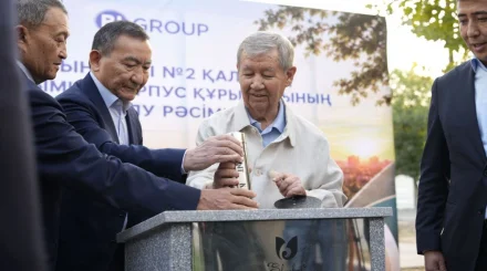 В Шымкенте началось строительство нового корпуса Городской больницы №2