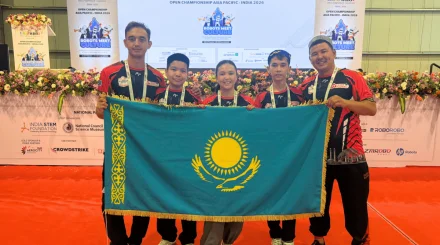 Флаг KZ подняли номады на WRO Asia-Pacific